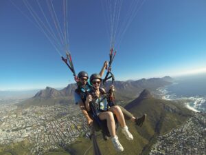 Tandem Paragliding Flight