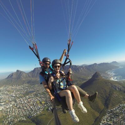Tandem Paragliding Flight