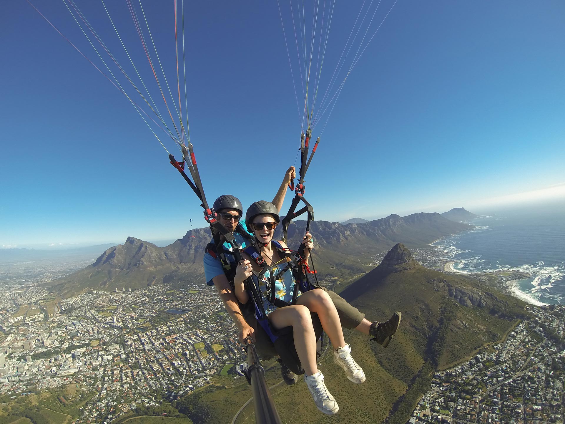 Tandem Paragliding Flight